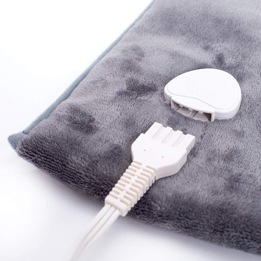 Flannel Foot Warmer - Adjustable Heat & Instant Comfort | Gray