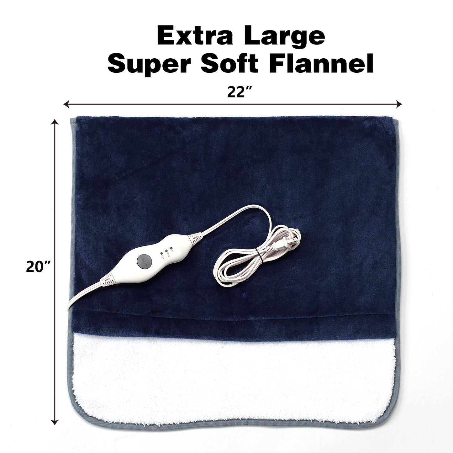 Blue Flannel Foot Warmer – Cozy Warmth for Your Feet