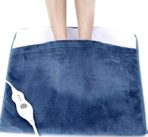 Blue Flannel Foot Warmer – Cozy Warmth for Your Feet