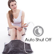 Flannel Foot Warmer - Adjustable Heat & Instant Comfort | Gray