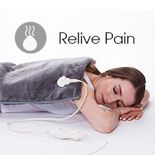 Flannel Foot Warmer - Adjustable Heat & Instant Comfort | Gray